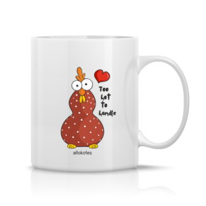 Κούπα ALLOKOTES "Too hot to handle"